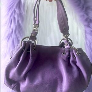 Juicy Couture Y2K Lilac Leather Bag